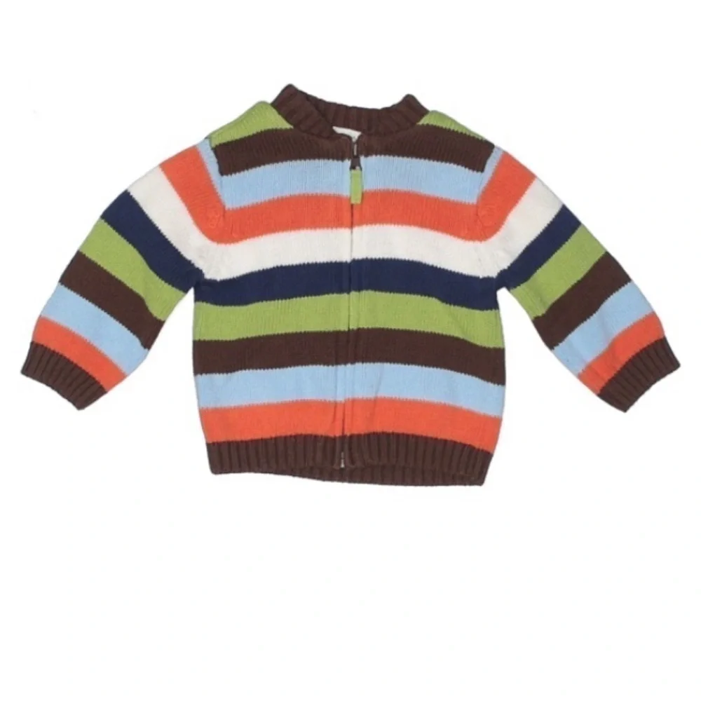 Carter’s boys zip up cardigan & hooded sweatshirt